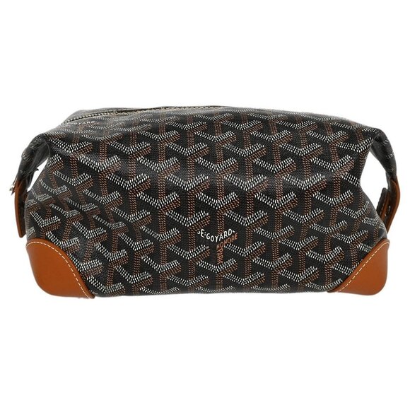Goyard Black Boeing 25 Trousse Pouch Clutch Bag CHN020196 115996 - Picture 1 of 10